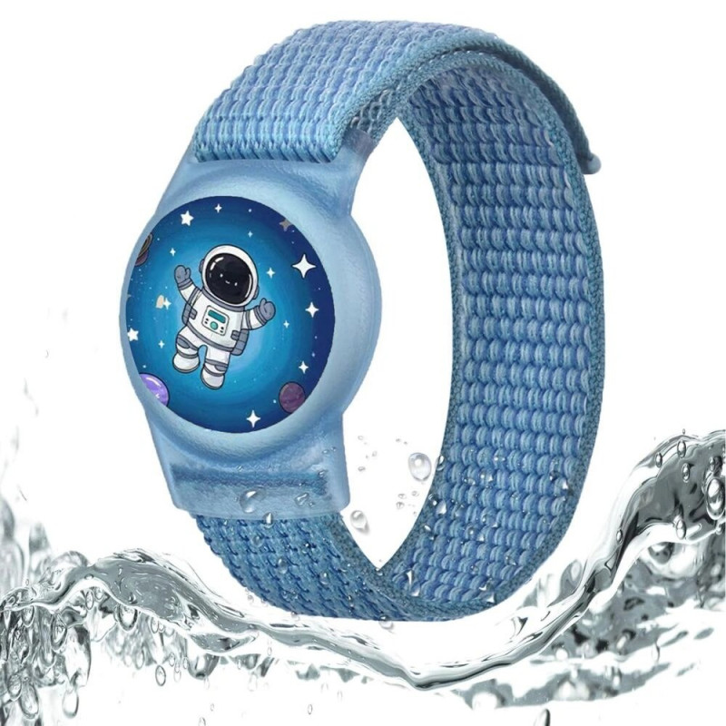 Tech-Protect Nylon For Kids Armband für Apple AirTag 1 / 2, Astronaut
