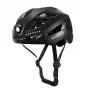 Rockbros ZK-077 Fahrradhelm mit integrierter multidirektionaler Beleuchtung 57–61 cm, Schwarz