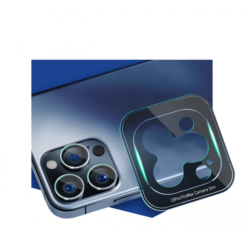 3MK Lens Protection Pro Kameraobjektivglas für Apple iPhone 13 mini, 9H, silber