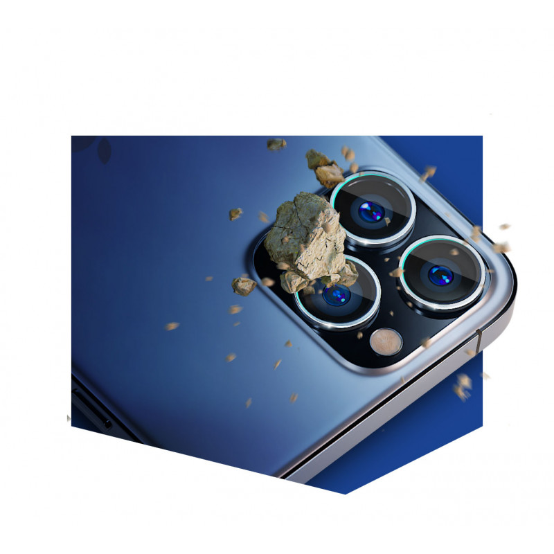 3MK Lens Protection Pro Kameraabdeckung für Apple iPhone 11 Pro / 11 Pro Max, silber
