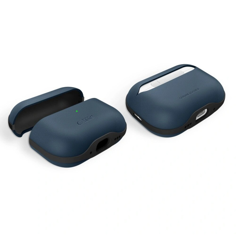 Tech-Protect NaturalFit Hülle für Apple AirPods Pro 3, Navy Blue