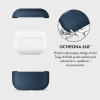 Tech-Protect NaturalFit Hülle für Apple AirPods Pro 3, Navy Blue