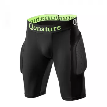 Qunature Ski-Hüftprotektoren Basic M für Ski, Snowboard und Schlittschuhe, Schwarz