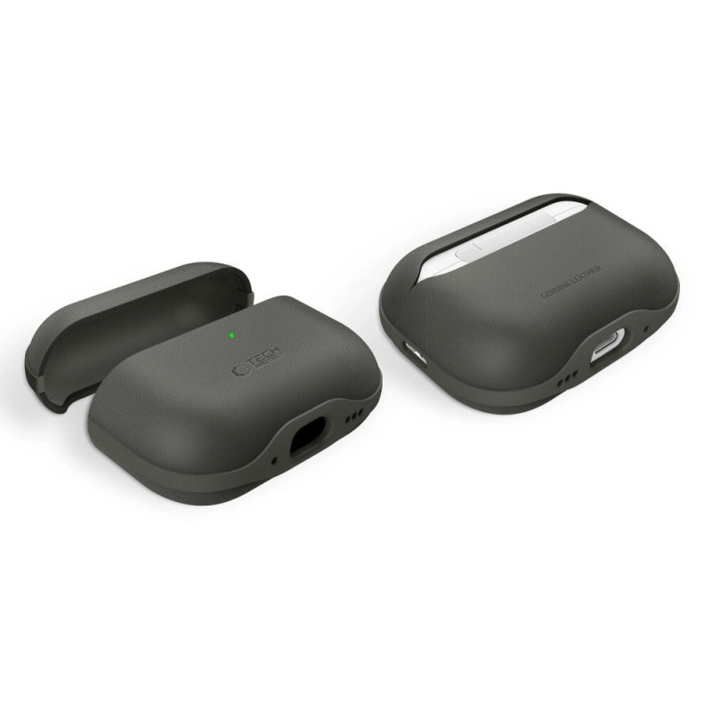 Tech-Protect NaturalFit Hülle für Apple AirPods Pro 3, Olive Green