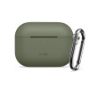 Tech-Protect Silicone Hook Hülle für Apple AirPods Pro 3, Olive Green