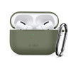 Tech-Protect Silicone Hook Hülle für Apple AirPods Pro 3, Olive Green