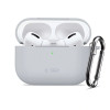 Tech-Protect Silicone Hook Hülle für Apple AirPods Pro 3, Crayon Grey
