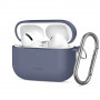Tech-Protect Silicone Hook Hülle für Apple AirPods Pro 3, Baby Blue