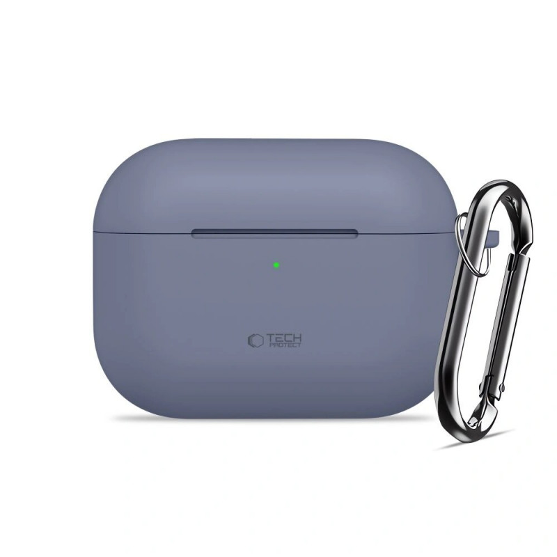 Tech-Protect Silicone Hook Hülle für Apple AirPods Pro 3, Baby Blue