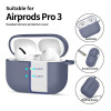 Tech-Protect Silicone Hook Hülle für Apple AirPods Pro 3, Baby Blue