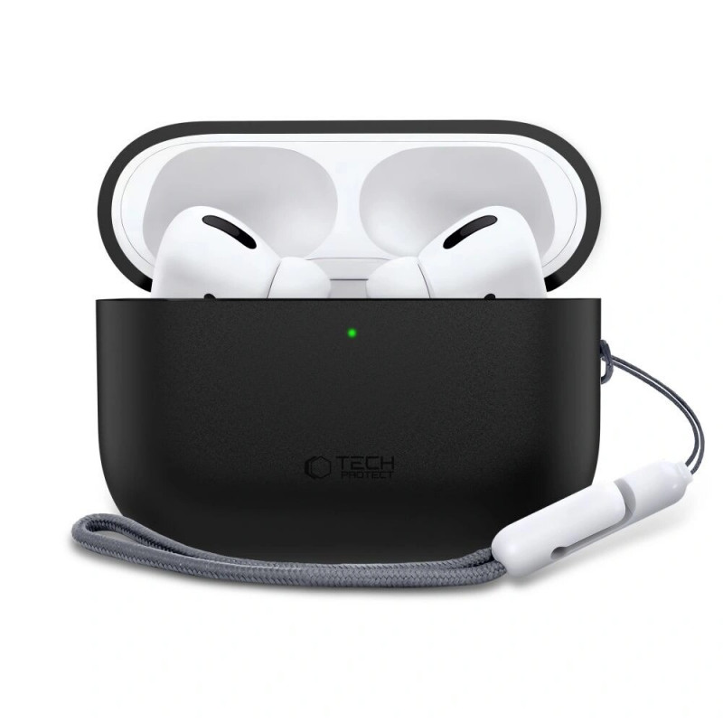 Tech-Protect Silikonhülle Apple AirPods Pro 3 Schwarz