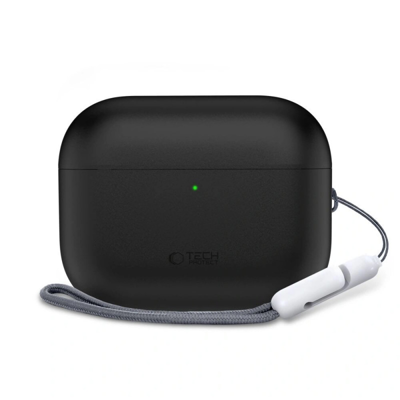 Tech-Protect Silikonhülle Apple AirPods Pro 3 Schwarz