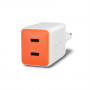 Targus Hyper HyperJuice Flex 45W GaN-Ladegerät HJ1201OGEU, orange