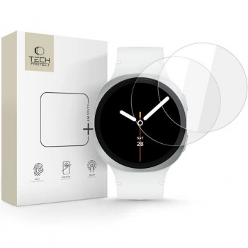 Tech-Protect Glass Fit+ Samsung Galaxy Watch 8 / 9 40mm Clear (2 Stk.)