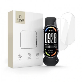 Tech-Protect Hydro Flex+ Hydrogel-Folie Xiaomi Smart Band 8 / 9 / 10 / NFC transparent (2 Stk.)