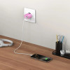 Tech-Protect NCA30 USB-A, USB-C Netzteil PD 30W / QC3.0 Baby Pink