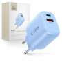 Tech-Protect NCA20 USB-A, USB-C Netzteil PD 20W / QC3.0 Baby Blue