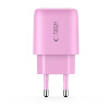 Tech-Protect NCA20 USB-A / USB-C Wandladegerät PD 20W / QC3.0, Baby Pink