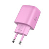 Tech-Protect NCA20 USB-A / USB-C Wandladegerät PD 20W / QC3.0, Baby Pink