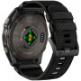 Tech-Protect Nylon Classic Armbanduhrarmband für Garmin Fenix 5X / 5X Plus / 6X / 6X Pro / 7X / 8 / 8 Pro / 9 / 9 Pro 47 mm, Schwarz