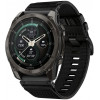 Tech-Protect Nylon Classic Armbanduhrarmband für Garmin Fenix 5X / 5X Plus / 6X / 6X Pro / 7X / 8 / 8 Pro / 9 / 9 Pro 47 mm, Schwarz
