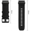 Tech-Protect Nylon Classic Armbanduhrarmband für Garmin Fenix 5X / 5X Plus / 6X / 6X Pro / 7X / 8 / 8 Pro / 9 / 9 Pro 47 mm, Schwarz