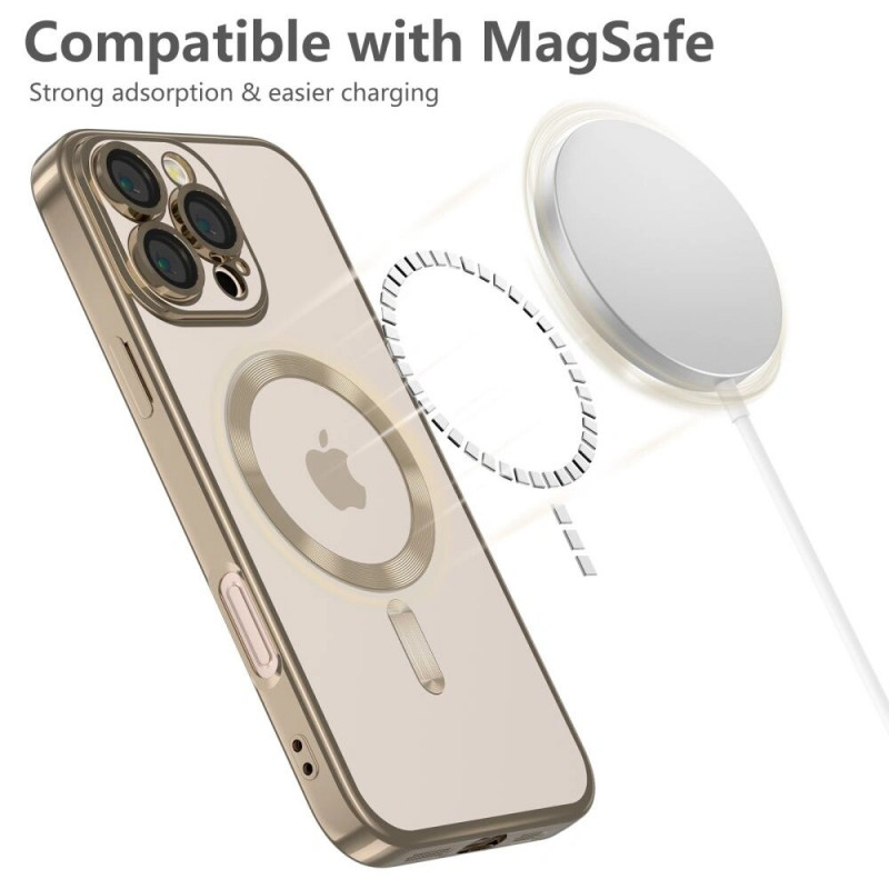 Tech-Protect MagFlex MagSafe Hülle für Apple iPhone 16 Pro, Gold