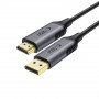 Tech-Protect UltraBoost DisplayPort-/HDMI-2.0-Kabel, 4K 60 Hz, 200 cm, schwarz