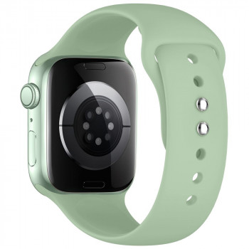 Tech-Protect Silikonarmband für Apple Watch 8 / 9 / 10 / 11 / 12 / SE (40 / 41 / 42 mm), Pistachio