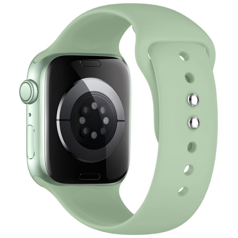 Tech-Protect Silikonarmband für Apple Watch 8 / 9 / 10 / 11 / 12 / SE (40 / 41 / 42 mm), Pistachio