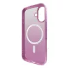 Puro Gradient MagSafe Silikonhülle für iPhone 16, Pink