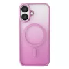 Puro Gradient MagSafe Silikonhülle für iPhone 16, Pink