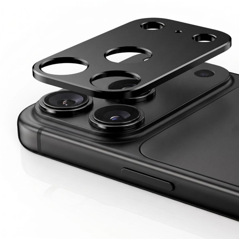 Tech-Protect Camalloy Fit+ Kamerabdeckung für Apple iPhone 18 Pro, Schwarz