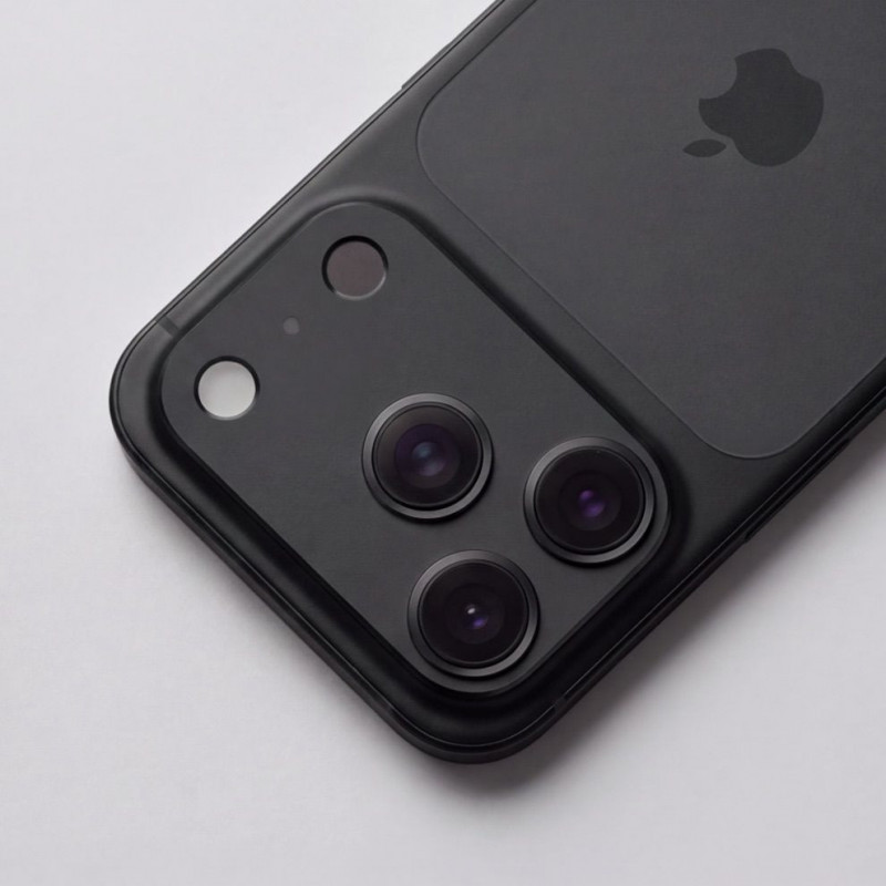 Tech-Protect Camalloy Fit+ Kamerabdeckung für Apple iPhone 18 Pro Max, Schwarz