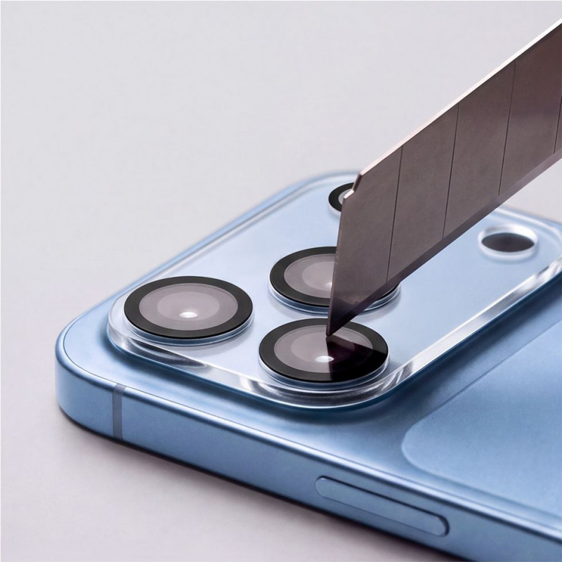 Tech-Protect Cam Fit+ Kamerabdeckung für Apple iPhone 18 Pro Max, transparent