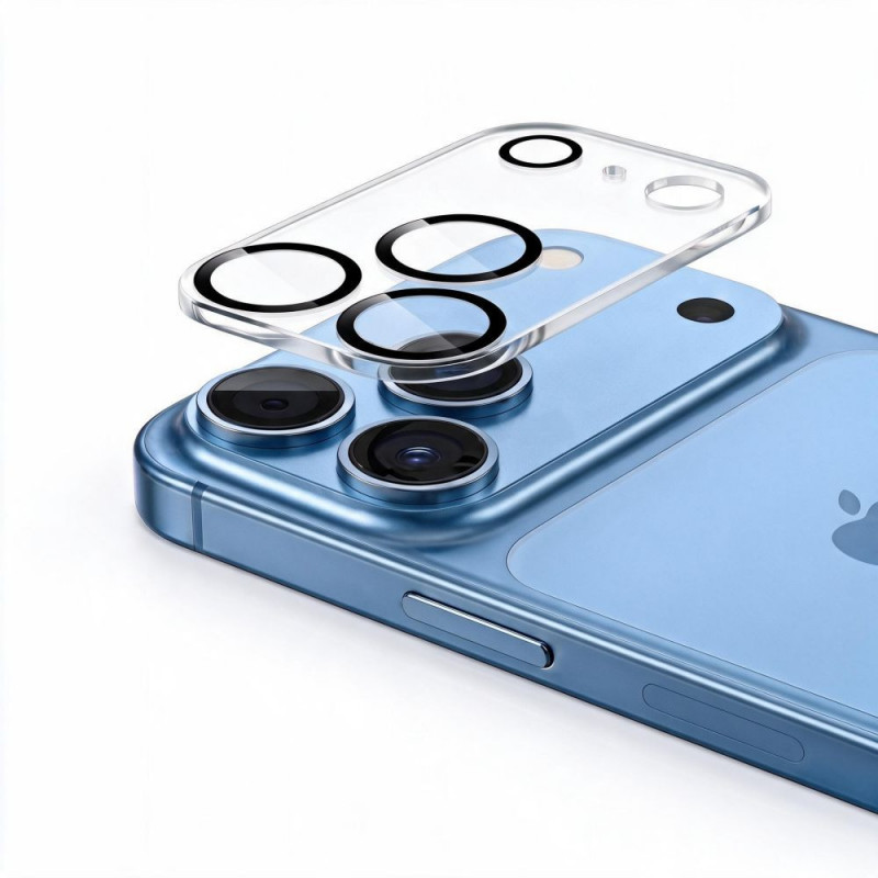 Tech-Protect Cam Fit+ Kamerabdeckung für Apple iPhone 18 Pro, transparent