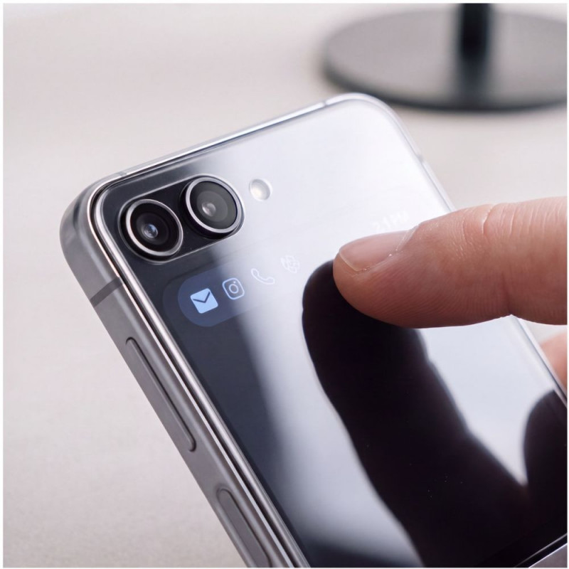 Tech-Protect Easy Set Foil & Glass Fit+ 4in1 Displayschutz für Samsung Galaxy Z Flip 7 / 8, Clear (2+2 Stk.)