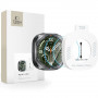 Tech-Protect Easy Set+ gehärtetes Glas für Samsung Galaxy Watch Ultra 2 2026 47 mm, transparent (2 Stk.)