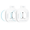 Tech-Protect Easy Set+ gehärtetes Glas für Samsung Galaxy Watch Ultra 2 2026 47 mm, transparent (2 Stk.)