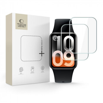 Tech-Protect Hydro Flex+ Hydrogel-Folie für Xiaomi Smart Band 10 Pro, transparent (2 Stk.)