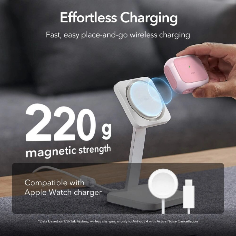 ESR Orbit HaloLock MagSafe Hülle für Apple AirPods 4, Pink