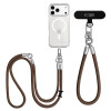 Tech-Protect C10S Rope Crossbody- & Handgelenkband-Set, Walnut Brown/Titanium