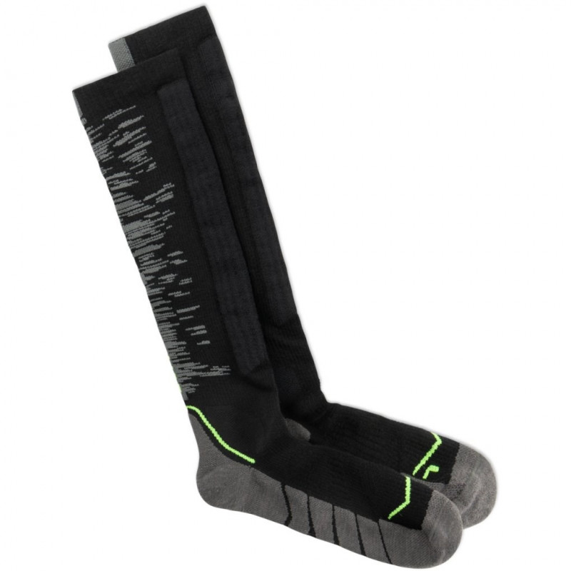 Buff Merino HW Over The Calf Socken HWO2 Black L