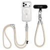 Tech-Protect C10S Rope Umhänge- und Handgelenkband-Set, Desert Beige/Titanium