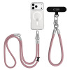 Tech-Protect C10S Rope Crossbody- & Armband-Set, Dusty Rose/Titanium
