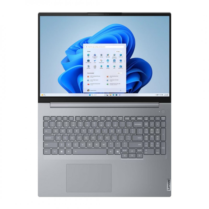 Lenovo ThinkBook 16 G9 IRL 16" WUXGA Notebook, Intel Core 5 210H, 16 GB DDR5 RAM, 512 GB SSD, Windows 11 Pro, Arktisgrau + Kensington K64467M-M1