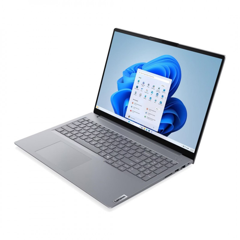 Lenovo ThinkBook 16 G9 IRL 16" WUXGA Notebook, Intel Core 5 210H, 16 GB DDR5 RAM, 512 GB SSD, Windows 11 Pro, Arktisgrau + Kensington K64467M-M1