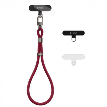 Tech-Protect C11S Rope Handgelenkband, Burgundy Wine