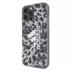 Adidas OR SnapCase Leopard Hülle für Apple iPhone 13 Pro Max, grau
