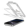Tech-Protect Quick Set+ THP4500 Displayschutz aus gehärtetem Glas für Apple iPhone 17 Pro, Schwarz (2 Stk.)